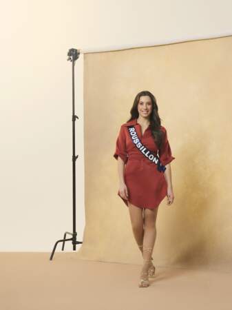 Miss Roussillon 2023, Élise Aquilina, est étudiante en master de droit public et mesure 1,71 m
