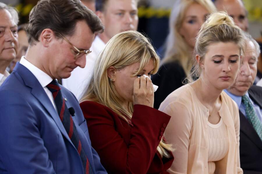 Il a été très compliqué pour l'épouse de Michael Schumacher de cacher ses larmes.