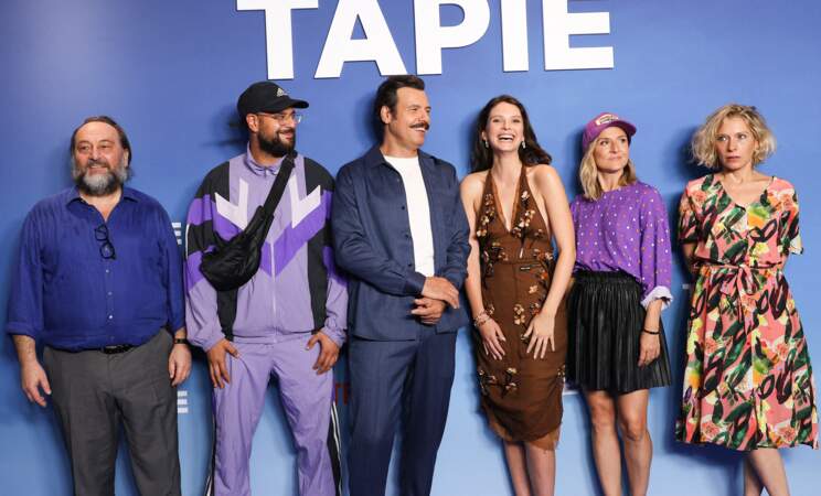 Le casting au complet de la série Tapie était présent à Paris à l'UGC Normandie pour dévoiler les premiers épisodes