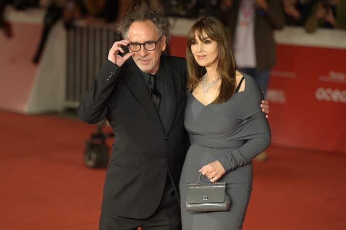 Le couple, amoureux, sur le tapis rouge du festival du film de Rome en 2023