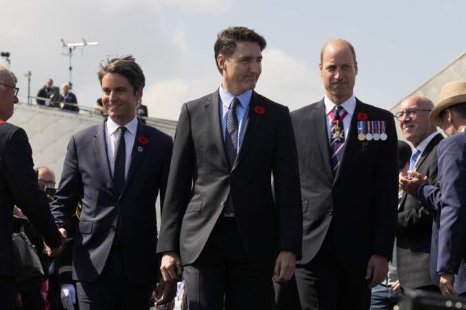 En parallèle de ces célébrations, Justin Trudeau, Gabriel Attal et le Prince William rendaient, eux, hommage aux soldats canadiens morts aux combats.