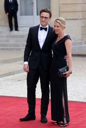 Laurent Macron et son épouse