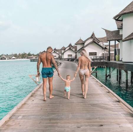 Vacances en famille aux Maldives pour les Garcia