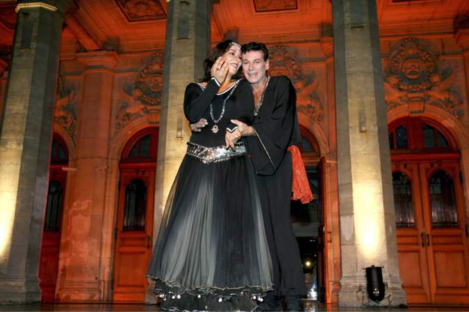 Patrick Dupond et sa compagne Leila Da Rocha