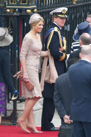 Le prince Willem-Alexander des Pays Bas et son épouse la princesse Maxima 