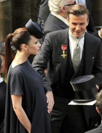 Tout comme David Beckham et sa femme Victoria, enceinte de leur fille Harper