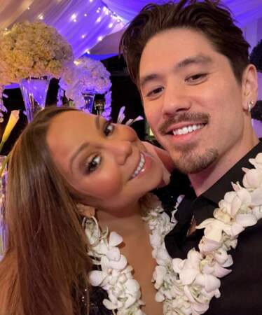 Et Mariah Carey et son boyfriend de longue date, le danseur Bryan Tanaka.