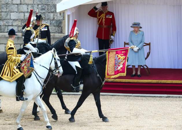 La cérémonie s'est déroulée au château de Windsor.