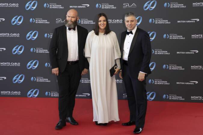 Darko Peric (acteur serbe), Gisella Marengo (productrice et actrice italienne) et Eugene Afineevsky (réalisateur israélo-américain).