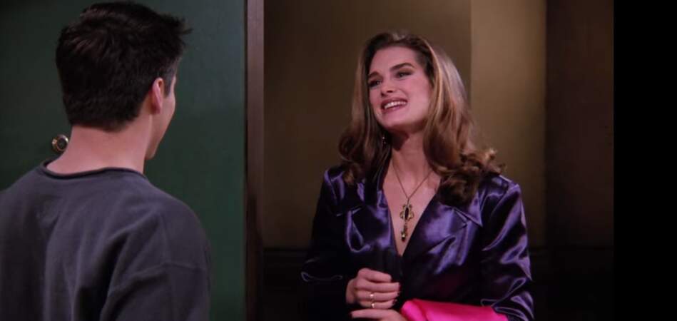 La belle Brooke Shields campait une fan de Joey complètement timbrée. Vous vous souvenez ? Elle était persuadée qu'il était vraiment le Dr Drake Ramoray ! 