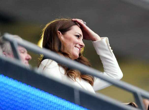 Kate Middleton au stade de Wembley pour la finale de l'Euro Angleterre-Italie