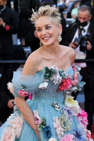 Sharon Stone a illuminé Cannes par sa présence