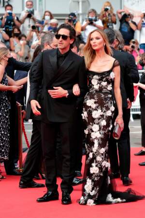 Adrien Brody et Georgina Chapman, l'ex-épouse de Harvey Weinstein.
