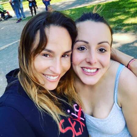 Selfie entre sœurs pour Vanessa et Marion Demouy.