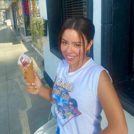 Et Cierra Ramirez dévoile tout son amour pour les glaces sur son compte Instagram