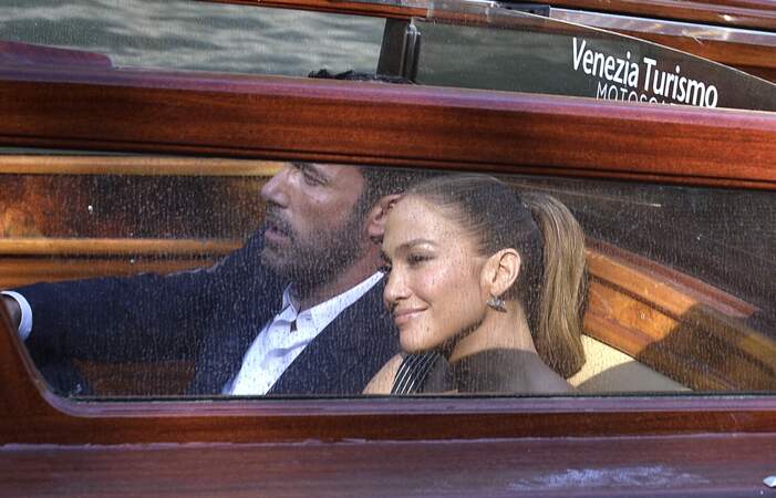 Jennifer Lopez et Ben Affleck sont arrivés ensemble à la Mostra de Venise.