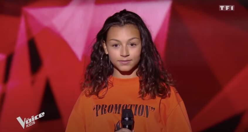  Océane, talent de la sixième saison de The Voice Kids