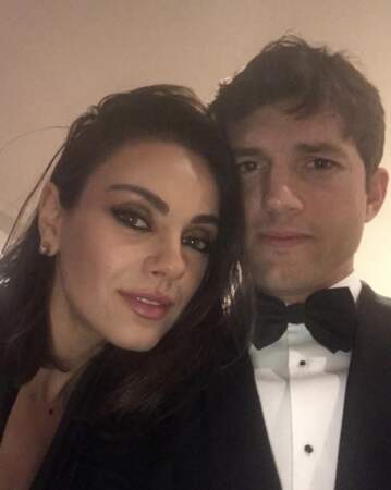 Mila Kunis a épousé Ashton Kutcher, son partenaire de That 70's Show, avec lequel elle a eu deux enfants