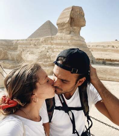 Candice et Jérémy de Koh-Lanta ont visité l'Egypte.