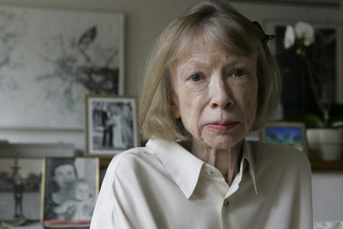Joan Didion, autrice disparue le 23 décembre à l'âge de 87 ans.