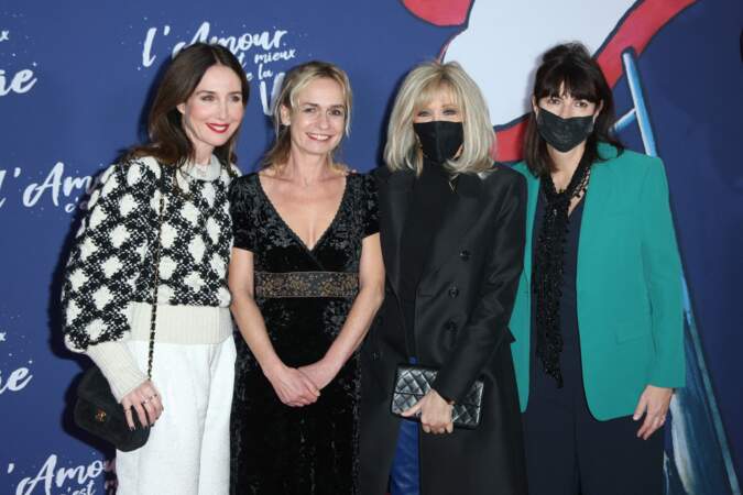 Elsa Zylberstein, Sandrine Bonnaire, Brigitte Macron et Valerie Perrin