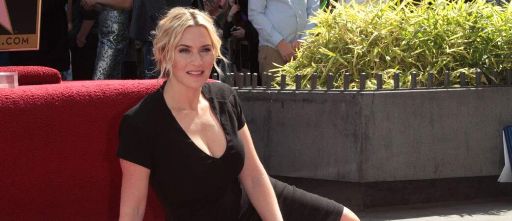 Kate Winslet, une star britannique qui a son étoile sur Hollywood Boulevard !