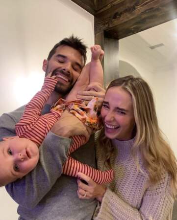 Josh et Lauren Swickard sont les heureux parents d'une petite fille et d'un garçon 