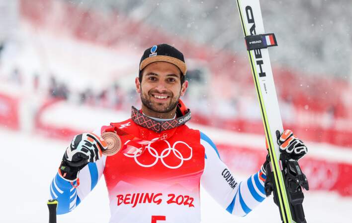 Ce sera du bronze pour le double champion du monde Mathieu Faivre qui remporte sa première médaille olympique au slalom géant.