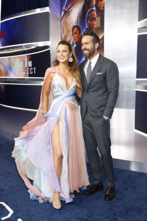 Ryan Reynolds est apparu tout sourire aux côtés de son épouse Blake Lively 