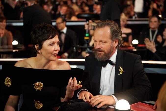 Le couple Maggie Gyllenhaal et Peter Sarsgaard (The Lost Daughter)