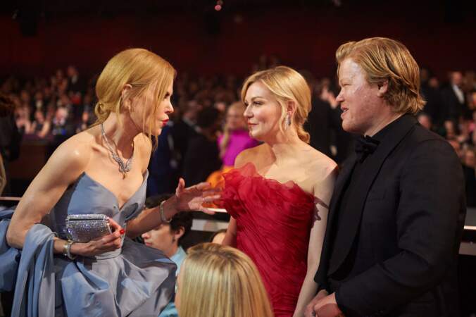 Nicole Kidman(Being the Ricardos), Kirsten Dunst et Jesse Plemons (The Power of the Dod)
