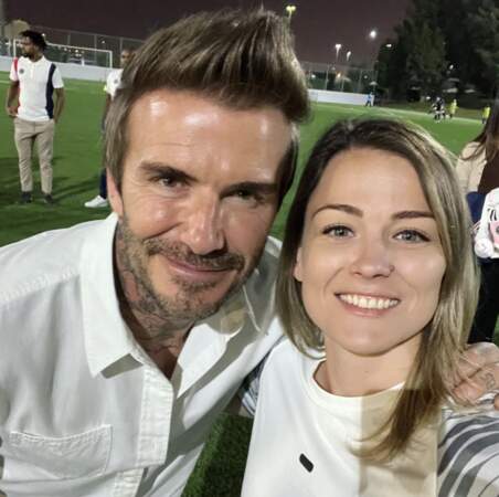Laure Boulleau et David Beckham ont fait un selfie et on n'a qu'un mot en bouche : JALOUSIE.