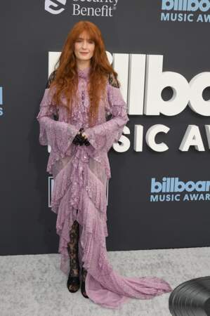 Florence and The Machine, au look follement romantique.