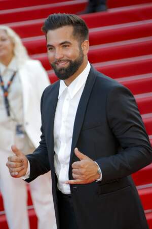 Le chanteur était ravi d'être à Cannes pour la montée des marches du film Armageddon Time