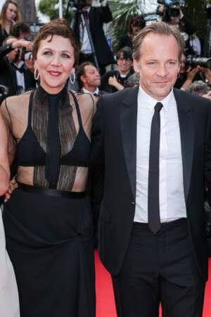 Elle était accompagnée de son mari, l'acteur Peter Peter Sarsgaard