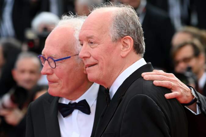 Jean-Pierre Dardenne et Luc Dardenne sont revenus pour le palmarès du 75e festival de Cannes