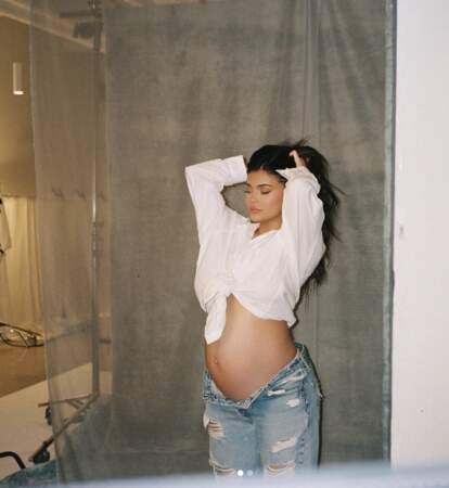 A 24 ans, la petite dernière du clan Kardashian attend son second enfant.