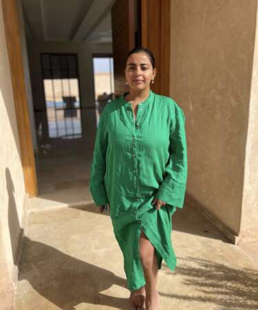 Et la jeune maman Marwa Loud passait des vacances sans make-up à Marrakech. Vive le naturel !