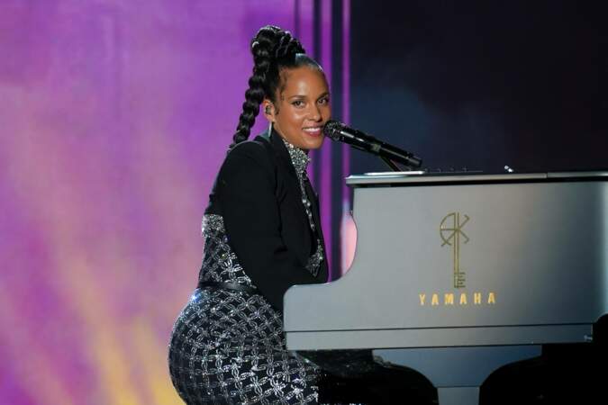 Alicia Keys était invitée pour performer sur scène.