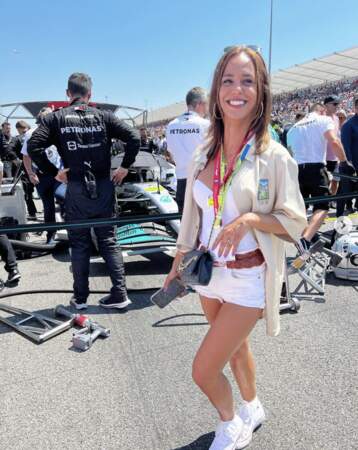 Alice Belaidi a réalisé un de ses rêves : assister au Grand Prix automobile de France 2022.