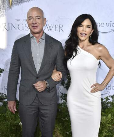 Le big boss d'Amazon Jeff Bezos et sa compagne Laura Sanchez