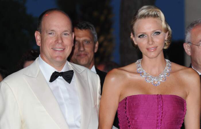 En 2011, Charlène de Monaco et le prince Albert II se marient.