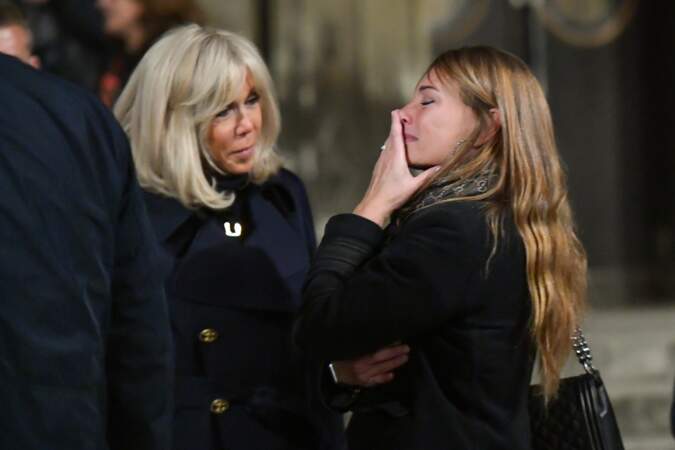 La première dame de France Brigitte Macron a soutenu Tara, la fille de la comédienne 