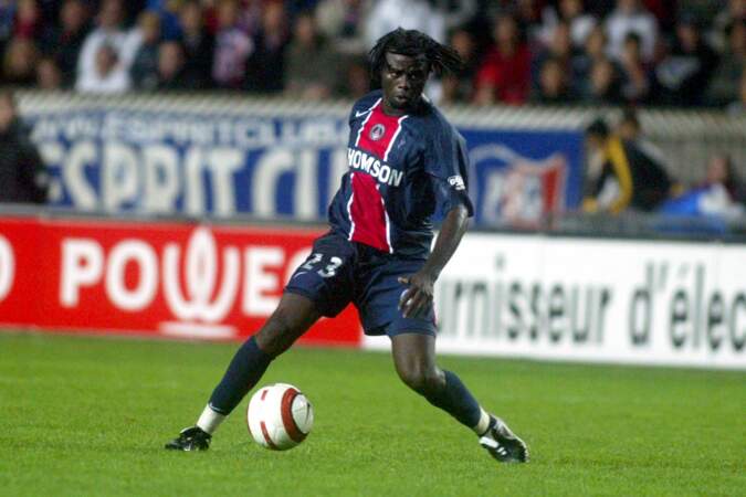 Modeste M'Bami a explosé au PSG, club qu'il a défendu de 2003 à 2006...