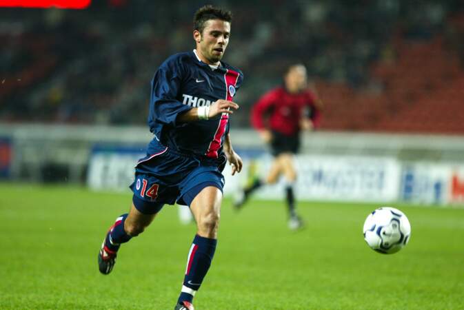 Fabrice Fiorèse a d'abord porté le maillot parisien (de 2002 à 2004)...