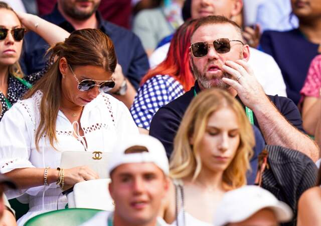 Les Rooney aperçus à Wimbledon, en juillet 2022