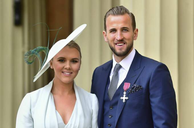 Le couple très élégant lors d'une réception à Buckingham Palace