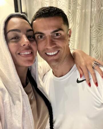 Un peu plus de love : les amoureux Georgina Rodriguez et Cristiano Ronaldo.