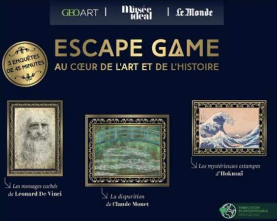 Escape Game, au coeur de l’art et de l’histoire - Éditions Prisma 