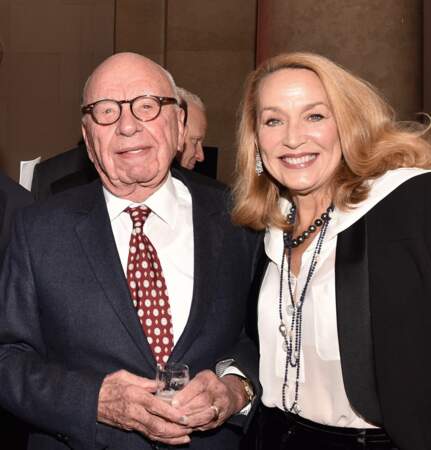 Rupert Murdoch divorce de sa quatrième épouse Jerry Hall après 6 ans de mariage.